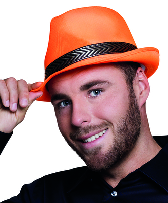 Boland Párty klobouk oranžový  se stužkou