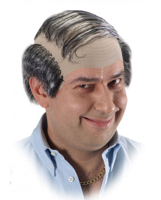 Carnival Toys Pleš s šedivou přehazovačkou