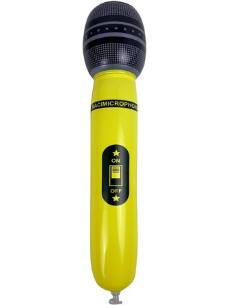 Smiffys Nafukovací mikrofon 40 cm