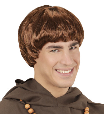 Widmann Hnědá paruka mnich