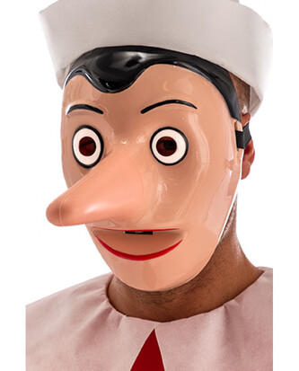 Carnival Toys Maska Pinocchio z pevného plastu