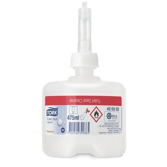 Tork čistič WC sedátek, Premium, Čirá, 475 ml, 475 dávek, S2