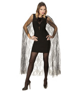 Widmann Plášť čarodějnický černý pavučina