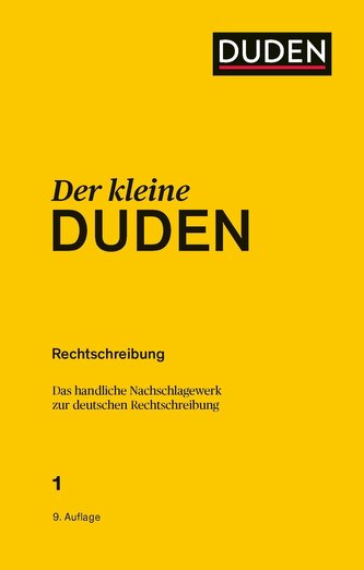 Der kleine Duden - Deutsche Rechtschreibung