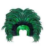 Widmann Brazilská čelenka z peří Rio zelená