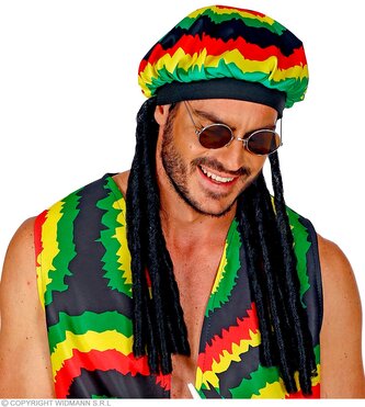 Widmann Rasta čepička s dredy