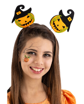 Carnival Toys Halloweenská čelenka s dýněmi