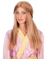 Carnival Toys Dámská paruka hnědá Princezna