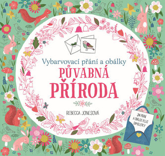 Půvabná příroda - Vybarvovací přání a obálky