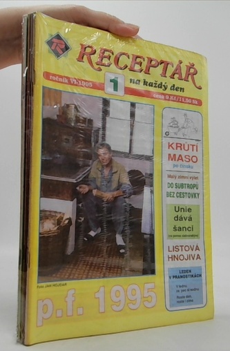 Receptář na každý den - časopis - č. 1-12/1995