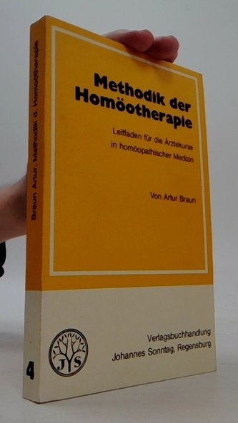 Methodik der Homöotherapie