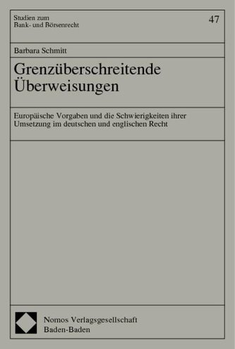 Grenzüberschreitende Überweisungen