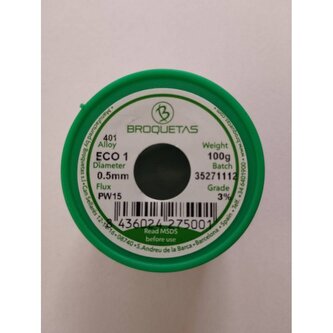 CÍN 0,5mm 100g Sn99,3Cu0,7 FLUX PW-15 PBFREE