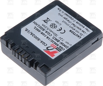T6 power baterie DMW-BM7, CGA-S002E, CGA-S002, CGA-S002A, CGA-S002A/1B, CGA-S002E/1B, CGR-S002, CGR-S002E