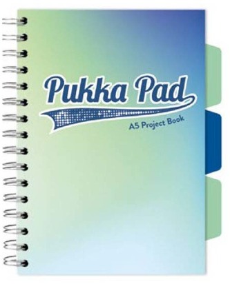 Kołonotes Project Book Seafoam A5 kratka morski, Pukka Pad