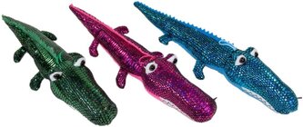Maskotka Krokodyl błyszczący 50cm MIX