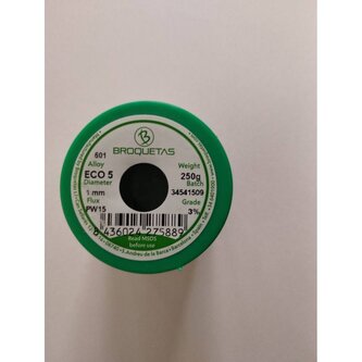 CÍN 1mm 250g Sn99Cu0,7Ag0,3 FLUX PW-15 PBFREE