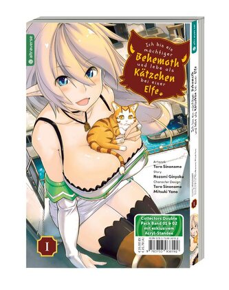Ich bin ein mächtiger Behemoth und lebe als Kätzchen bei einer Elfe Double Pack 01 & 02 mit Acryl-Standee