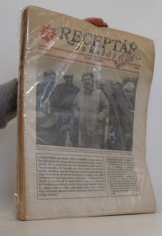 Receptář na každý den - časopis - č. 1-12/1992
