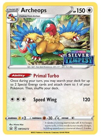 Pokémon TCG Silver Tempest Preconstructed Pack - Archeops