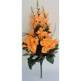 Kytice lilie, růže, gerbera oranžová  H346 oranžová