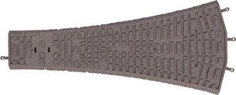 Piko Podloží pro třícestnou výhybku W3 - 55475/41
