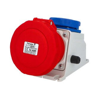 Zásuvka nástěnná kombinovaná 24626-FR IP67/1x230V/16A, 1x400V/32A/5 - SpeedPRO