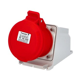 Zásuvka nástěnná 23392 IP54/400V/32A/4P 6h - SpeedPRO