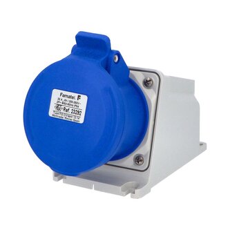 Zásuvka nástěnná 23292 IP54/230V/32A/3P 6h - SpeedPRO