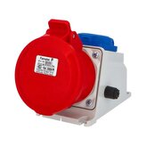 Zásuvka nástěnná kombinovaná 23626-FR IP54/1x230V/16A, 1x400V/32A/5 - SpeedPRO