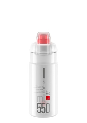 lahev ELITE Jet  Plus 21´ čirá/červené logo 550 ml