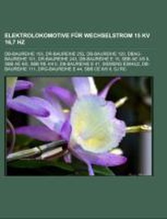 Elektrolokomotive für Wechselstrom 15 kV 16,7 Hz