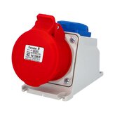 Zásuvka nástěnná kombinovaná 23606-FR IP54/1x230V/16A, 1x400V/16A/5 - SpeedPRO