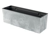 Truhlík URBI CASE BETON samozavlažovací plastový 77x24x25cm