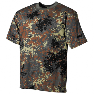 Triko s krátkým rukávem MFH US - flecktarn, 3XL