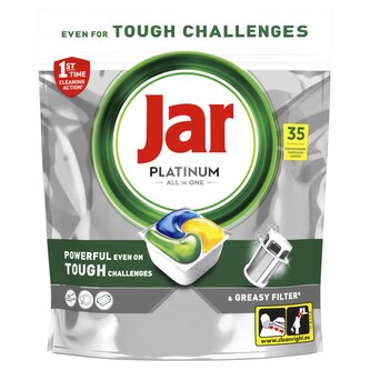 Jar kapsle na nádobí Platinum 35 ks