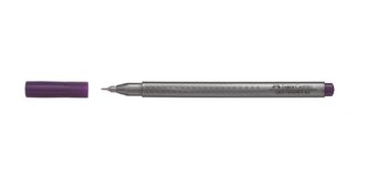 Cienkopis Grip fiolet (10szt) FABER CASTELL