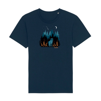 Tričko Vlk tatranský Modré S