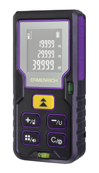 Laserový měřič Ermenrich Reel PLUS GD40 Fialový