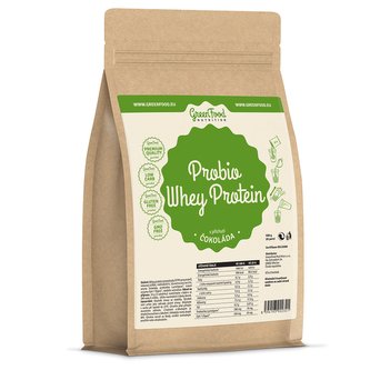GreenFood nutrition - Probio Whey protein 2 x 500g + zinek - pistácie