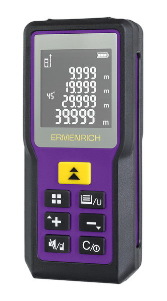 Laserový měřič Ermenrich Reel PRO GM60 Fialový
