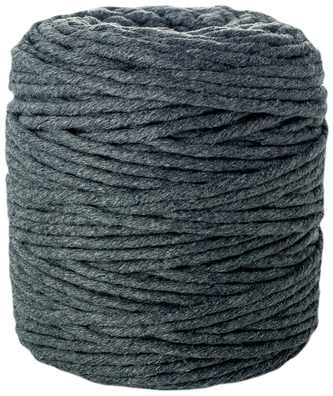 Sznurek bawełniany antracytowy 5mm x 100m. SBK-17  , Aliga