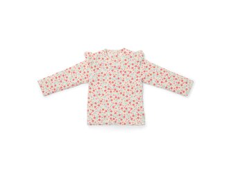 Plavecké triko krátký rukáv Sunny Flowers vel. 98/104