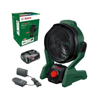 Bosch UniversalFan 18V-1000 akumulátorový ventilátor, 1000 m3/h, akumulátor, JetBreeze Airflow Bosch UniversalFan 18V-1000 akumulátorový ventilátor, 1000 m3/h, akumulátor, JetBreeze Airflow