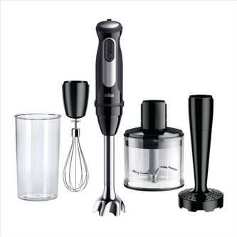 Braun MultiQuick 5 Pro ponorný mixér, 1000 W, 25 rychlostí + Turbo, ergonomická rukojeť, EasyClick Plus, černá Braun MultiQuick 5 Pro ponorný mixér, 1000 W, 25 rychlostí + Turbo, ergonomická rukojeť, EasyClick Plus, černá