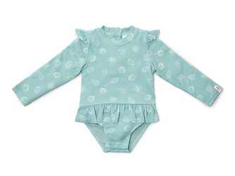 Plavky dlouhý rukáv Ocean Treasures Surf Blue vel. 98/104