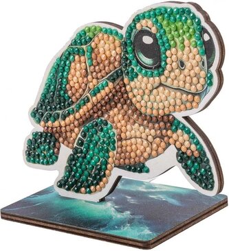CRYSTAL ART Diamantové malování Oceán: Želva