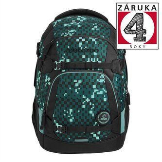 Školní batoh coocazoo MATE, Pixel Blox, certifikát AGR