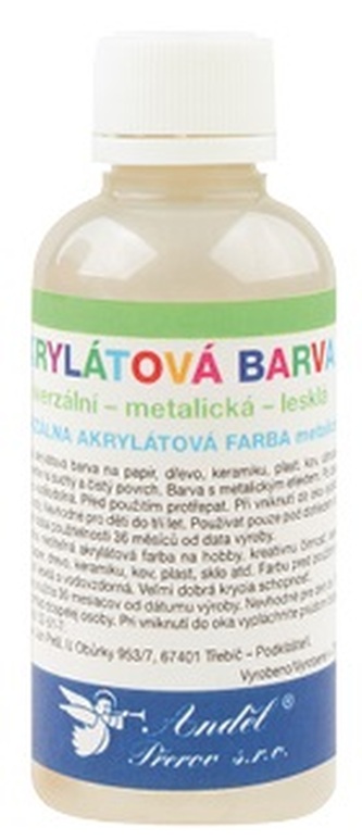Akrylová barva lesklá 50g - 17. BÉŽOVÁ