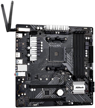 ASRock B450M/AC R2.0 / AMD B450 / AM4 / 4x DDR4 DIMM / M.2 / HDMI / WiFi / mATX ASRock B450M/AC R2.0 / AMD B450 / AM4 / 4x DDR4 DIMM / M.2 / HDMI / WiFi / mATX